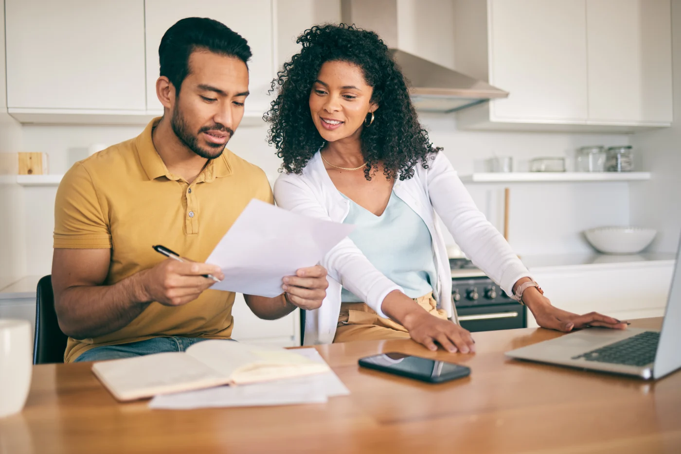A Southeast homeowner reviewing flexible exterior remodeling financing options with Southern Exteriors
