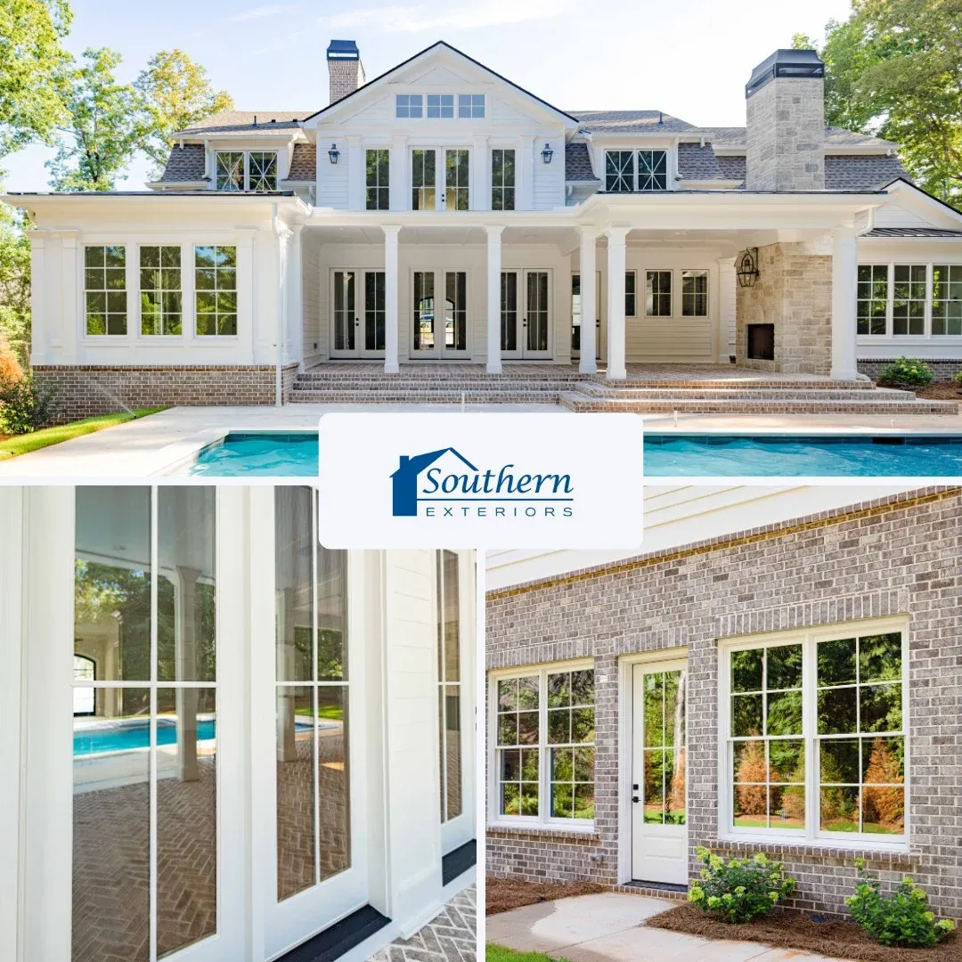 New construction exteriors project 1 completed by Southern Exteriors