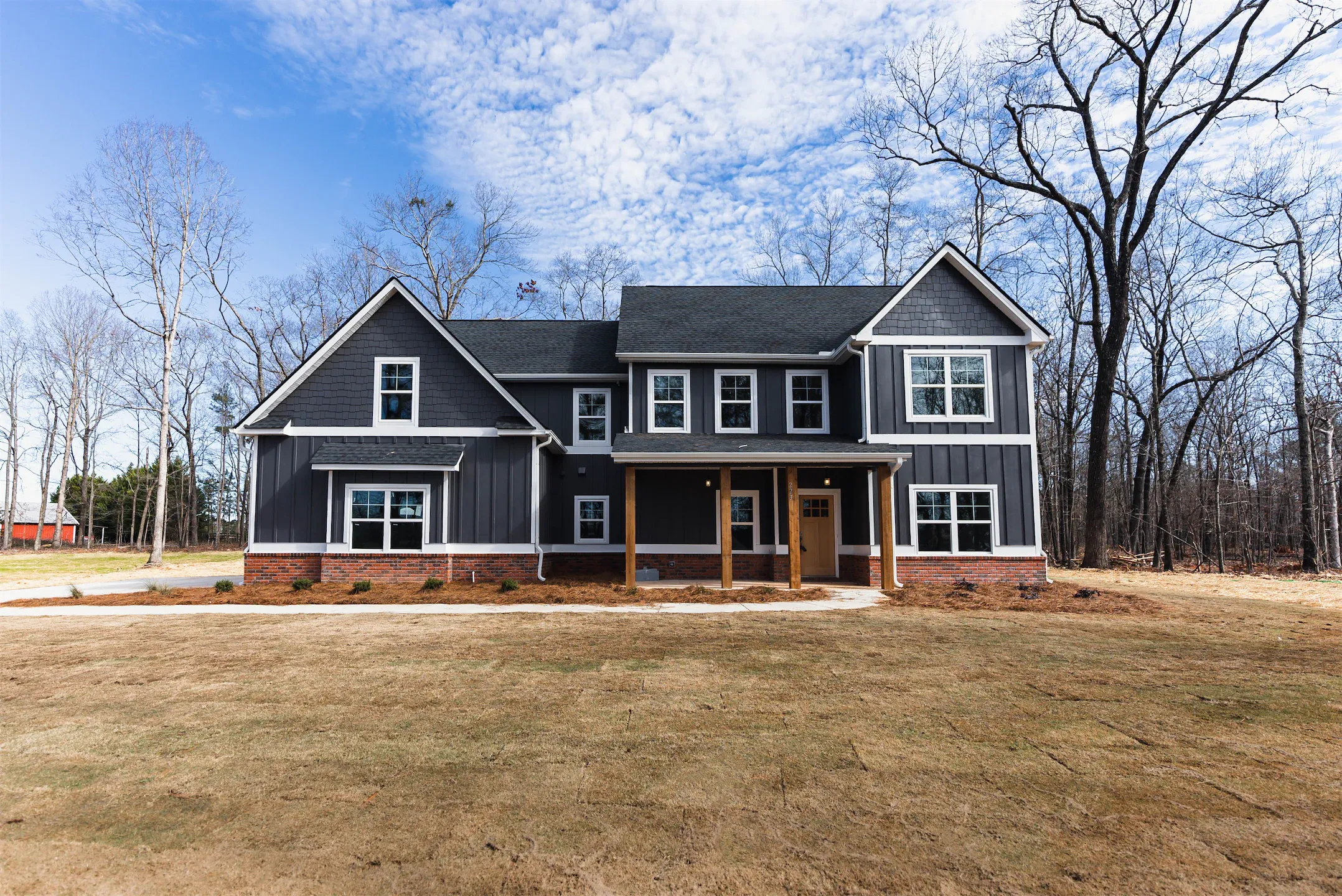 New construction project by Southern Exteriors
