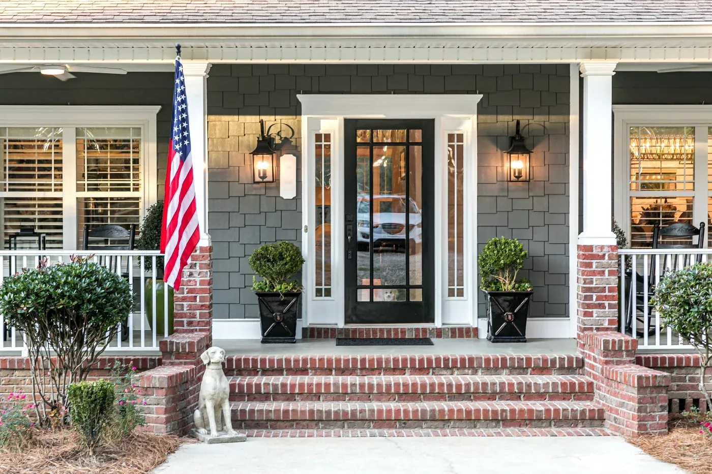 Vinyl siding installed on a home in the Southeast, Georgia area