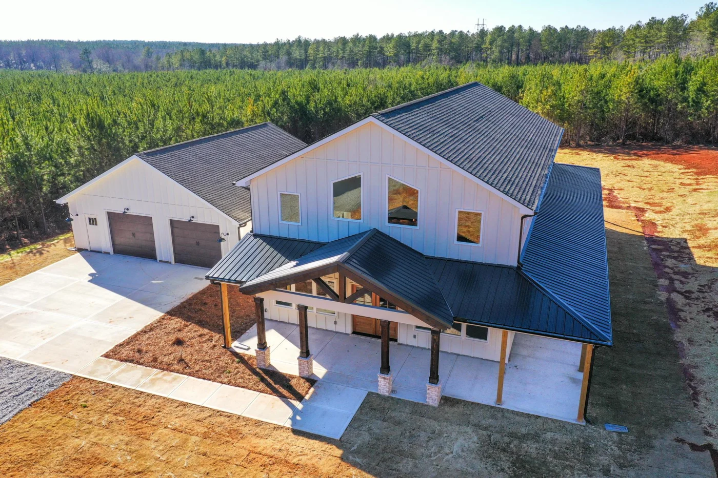 Metal roofing installed in the Southeast by Southern Exteriors