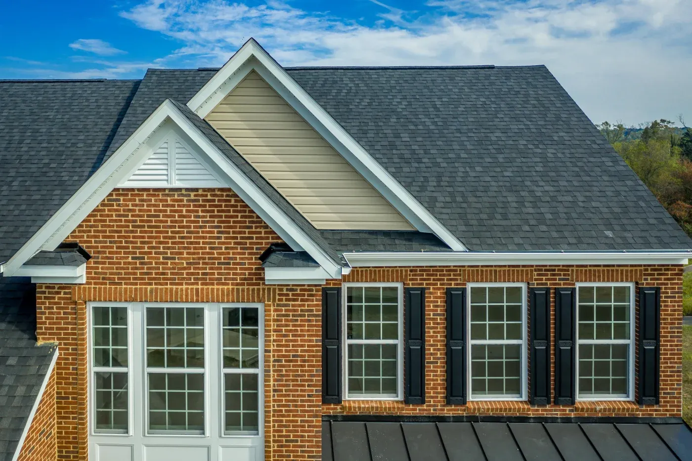 A brand new roof installed beautifully in Tennessee