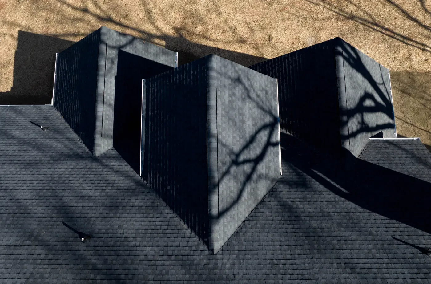 Shingles Roofing Architectural Black McDonough Ga