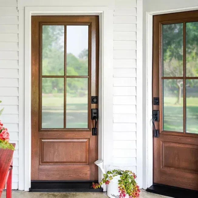 Front Door Replacement Signet Cherry In Jackson, GA | Southern Exteriors