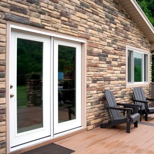 Snow Mist White Patio Door In Atlanta, GA and Nashville, TN | Southern Exteriors