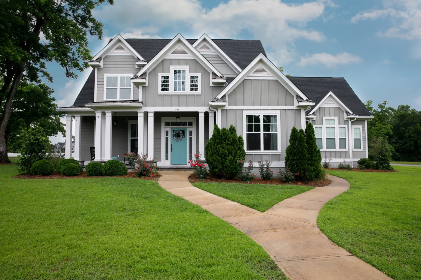 New And Modern Colorful Craftsman Cottage House With Curb Appeal New And Modern Colorful Craftsman Cottage House With Curb Appeal