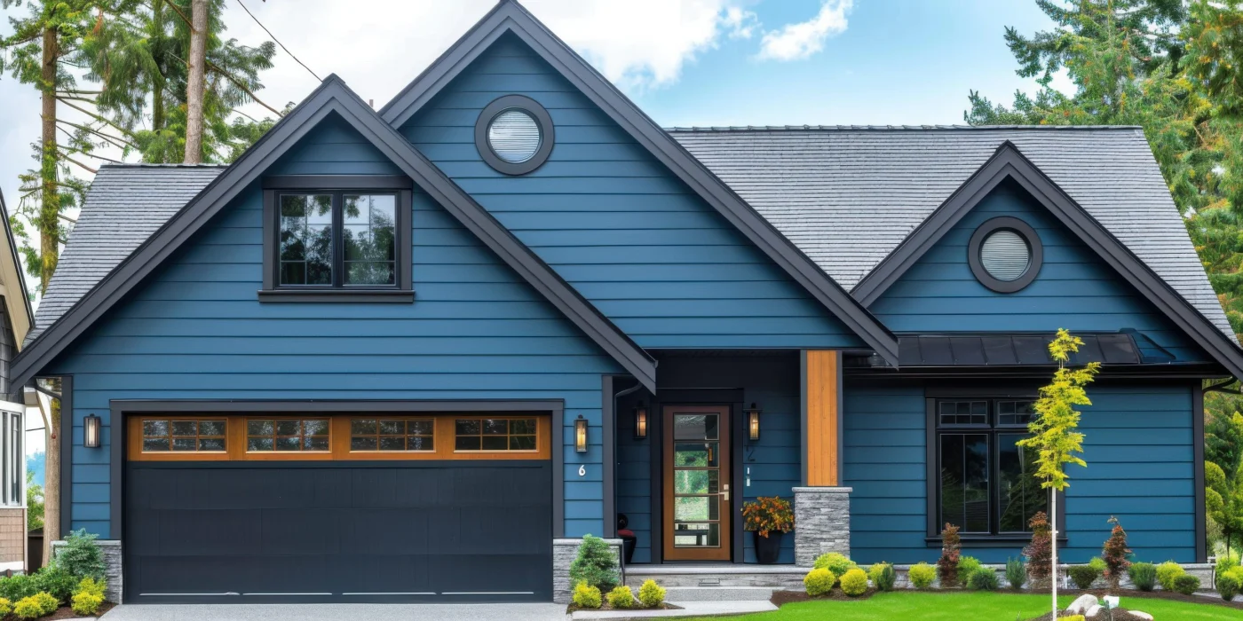 A Sandy Springs home with beautiful replacement siding
